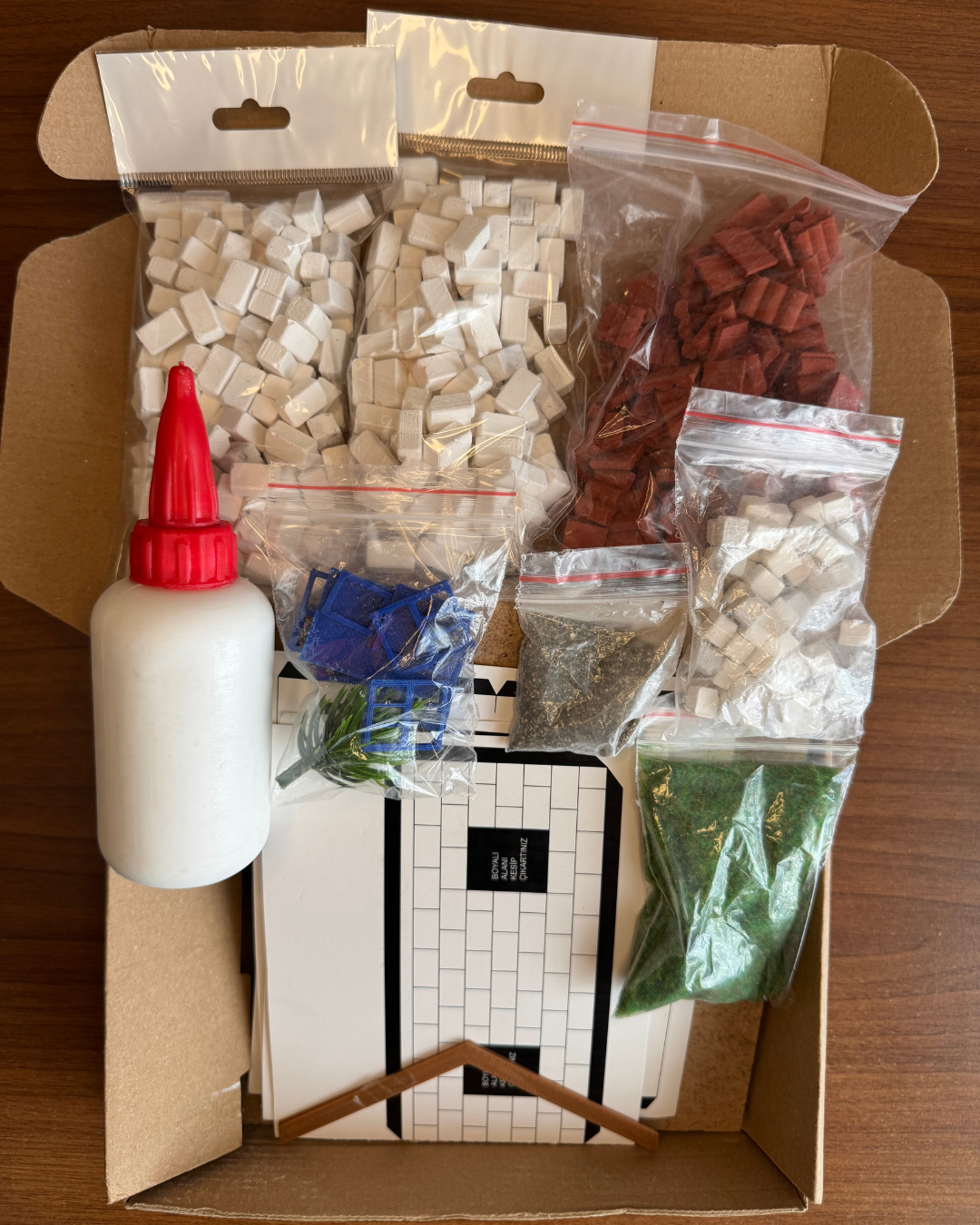 YapBiEv® Diorama Kendin Yap Yayla Evi