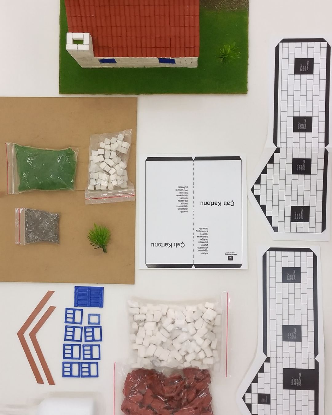 YapBiEv® Diorama Kendin Yap Yayla Evi