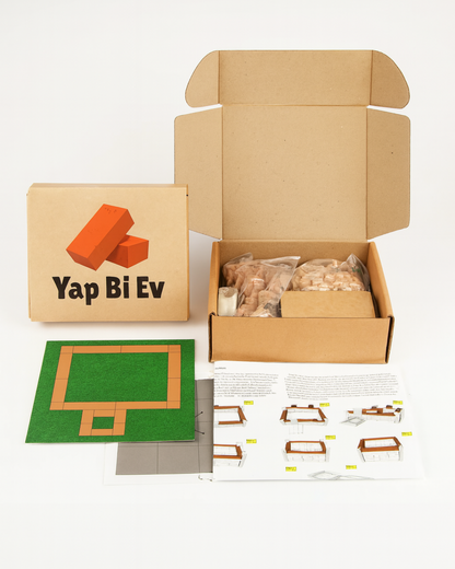 YapBiEv® Diorama Kendin Yap İnşaat Kiti (435 PARÇA)