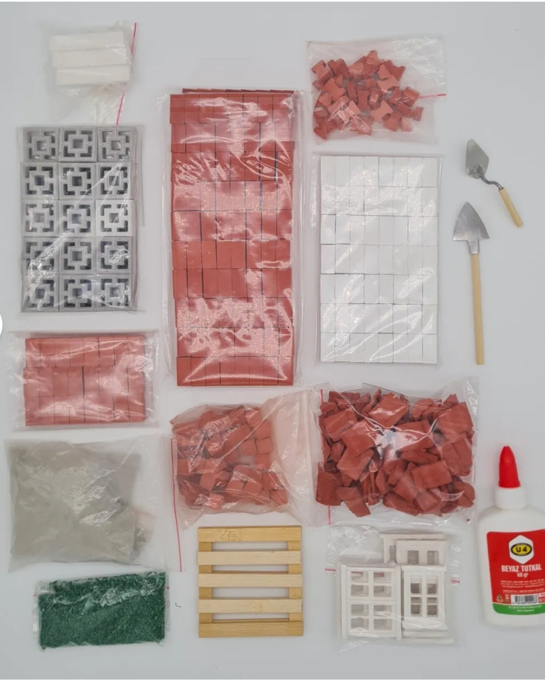 YapBiEv® Diorama Kendin Yap İnşaat Kiti (435 PARÇA)